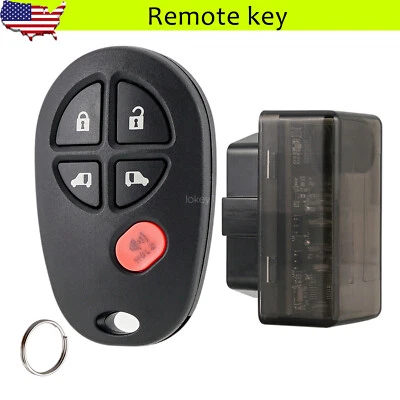 Programador llavero Toyota Sienna 2004 - 2014 2015 2016 2017 2018 2019 2020 Foto 1 de 4