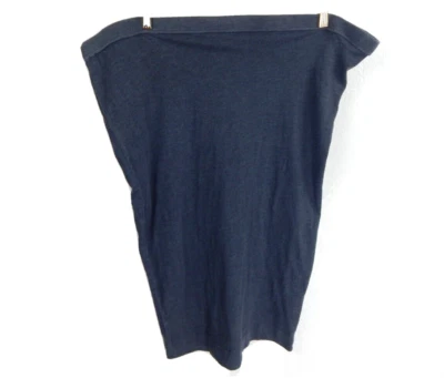 Raquel Allegra Women's 3 XL Skirt Gray Soft Knit Pencil Midi Flaw Free Ship - Image 1 of 3