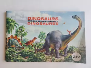 Dinosaurs Book Brooke Bond Album No. 5 Retro - Picture 1 of 2