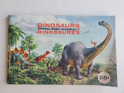 Dinosaurs Book Brooke Bond Album No. 5 Retro - Image 1 of 2
