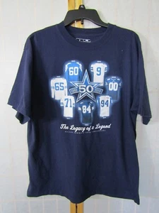 Cowboys Team Apparel dunkelblau Logo Grafik Baumwolle T-Shirt Herren Gr. L - Bild 1 von 4
