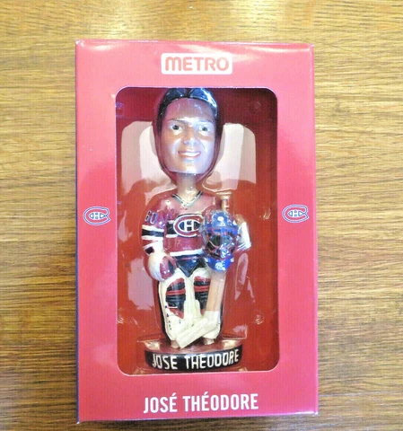 NHL MONTREAL CANADIENS 2003 SGA BOBBLEHEAD NODDER JOSE THEODORE  MINT Cover