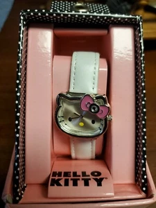 New Hello Kitty Silver with White Band SIL-3419 - Picture 1 of 7
