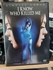 I KNOW WHO KILLED ME DVD Lindsey Lohan Giallo Serial Killer erotic horror