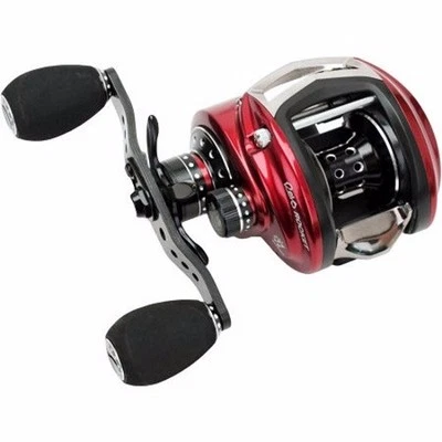 Carrete de bajo perfil Abu Garcia Bait Casting Revo Rocket 11 rodamientos 20 lb arrastre máximo Foto 1 de 2