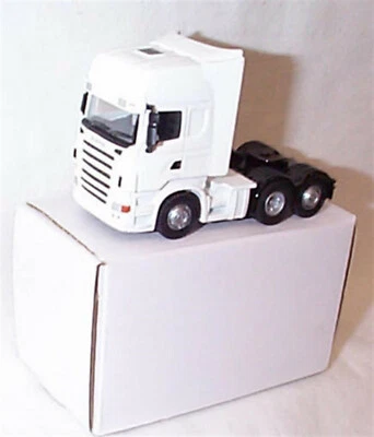 Unidad de cabina Scania blanca lisa escala 1-76 nueva en caja 76WHSCACAB nueva en caja blanca Foto 1 de 2