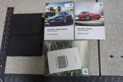 Bmw 320i 328i 328d 330i 340i 所有者手册 2018 年书籍套装 18 免运费 OM774 — 第 1/3 张图片