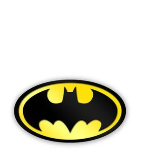 BATMAN BAT SYMBOL FCBD 2" METAL PIN LIMITED PROMO 2018 WIZKIDS NECA - Picture 1 of 1