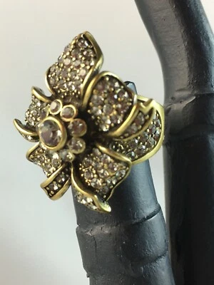 Anillo Flor HEIDI DAUS "Belleza Flor Flor Flor Flor Flor Flor Flor Flor ~ Verde ~ 6 Foto 1 de 4