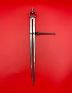 Starrett 83B-12 Yankee Spring-Type Dividers Spring Nut 12" IN STOCK - Picture 1 of 5