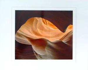Impresión fotográfica "Antelope Canyon 671" doble mate para adaptarse a marco de 11" x 14" - Imagen 1 de 1