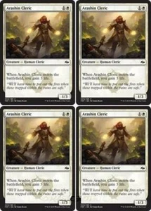 MTG - 4x ARASHIN CLERIC - Fate Reforged (C) - Picture 1 of 1
