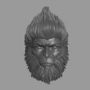 Black Myth Sun Wukong Monkey King custom head for action figures - Picture 1 of 1