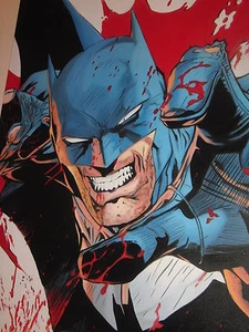Batman 40x28 Ölgemälde KEIN Druck Joker Dark Knight Bane Rahmen verfügbar. - Bild 1 von 3
