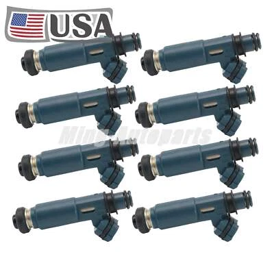 8PCS Fuel Injectors 23250-50040 New For Toyota Tundra & Lexus 4.7L V8 2000-2004 - Изображение 1 из 4