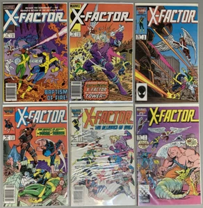 Lote de 6 libros Factor X 1 2 3 4 5 7 (1986) en muy buen estado (8.0) o mejor. - Imagen 1 de 5