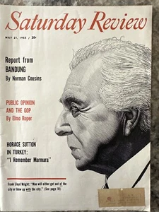 Saturday Review Magazine May 21, 1955 - Picture 1 of 1