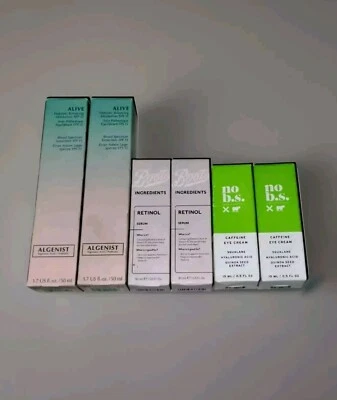 ALGENIST SPF15 HIDRATANTE (X2) BOTAS RETINOL SUERO (X2) NO B. S. CREMA OJOS (X2) Foto 1 de 4
