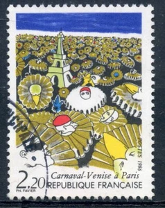 STAMP / TIMBRE FRANCE OBLITERE N° 2395 CARNAVAL VENISE PARIS - Photo 1/1
