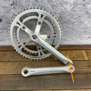 Vintage Sakae CX Crank Set Double 170 mm 110 mm BCD SR     Road Tour 1980s - Picture 1 of 14