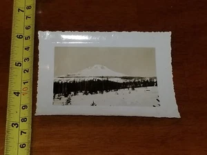 RARE OLD VINTAGE PHOTO 1938 MOUNT MT HOOD #2 - Picture 1 of 2