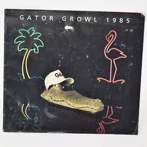 Lotto biglietti partita ritorno a casa programma UF University of Florida Gator Growl 1985 - Foto 1 di 24