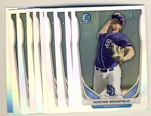 (26) 2014 Bowman Chrome Draft Refractor AUSTON BOUSFIELD Rookie LOTE Padres DP127 - Imagen 1 de 1
