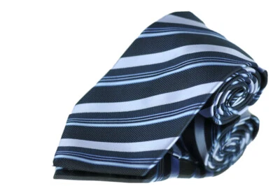 Corbata de seda tejida a rayas azules para hombre Paul Smith 60 x 3,75 Foto 1 de 3