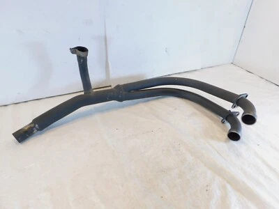 Triumph Thunderbird Sport 1998-2003 sistema de escape negro cabezal colector tubo Foto 1 de 4