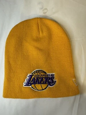 Gorro NBA Los Angeles Lakers Gold Cuffless New Era Talla Única Nuevo sin Etiquetas Foto 1 de 3