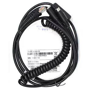 9FT 3M PS2 Keyboard Wedge Coiled Cable for Honeywell 3800G Scanner 42206132-02E - Foto 1 di 1