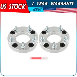 2 Pcs 1" 4x4.5 to 5x4.5 Wheel Adapters For Nissan Sentra 2000-2012 240SX 89-98 - Picture 1 of 10