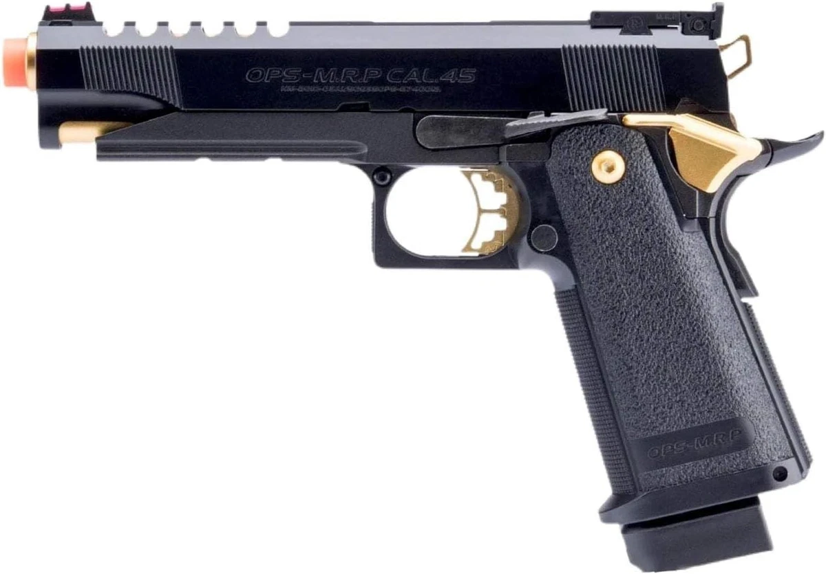 【ジャンク品】東京マルイ Hi-Capa 5.1 GOLD Match Tokyo Marui Gold Match Hi-Capa 5.1 GBB Airsoft Pistol - BLACK/GOLD