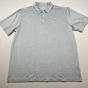Masters Tech Polo Herren XXL 2XL Golf Performance Stretch meliert grau - Bild 1 von 7