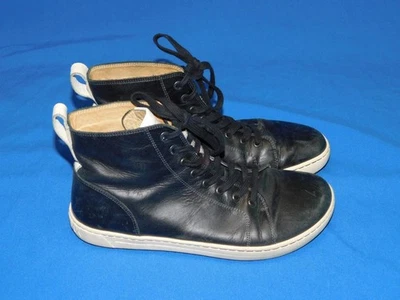 Birkenstock 39 8 Regular Cuero Negro Bartlett Zapatillas Altas Zapatos Con Cordones Foto 1 de 4