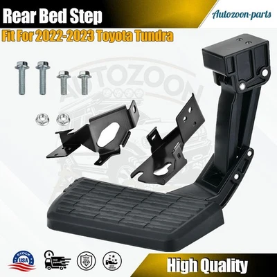 Rear Retractable BedStep 75313-01A For 2017-2022 Ford F-250 F350 450 Super Duty - Image 1 of 4