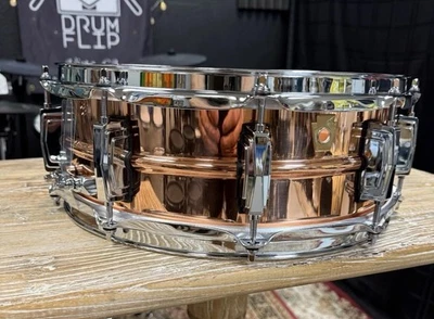 Малый барабан Ludwig 14x5 дюймов медно-фонический B-stock LC660 - Изображение 1 из 4