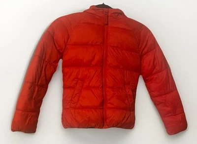 Old Navy Kid’s Red Zipper Puffer Jacket Size Medium 8 Long Sleeve - Image 1 of 4
