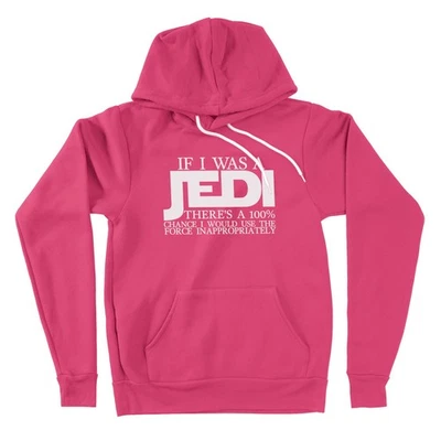 If I Was a Jedi Sudadera con Capucha Suéter Divertido Regalo Star Wars Sudadera Sarcasmo Sarcástico Foto 1 de 2
