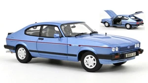 NOREV,FORD Capri Mk.III 2.8 Injection RHD 1984 Paris Blue metallic, 1/18, NOR... - Picture 1 of 11