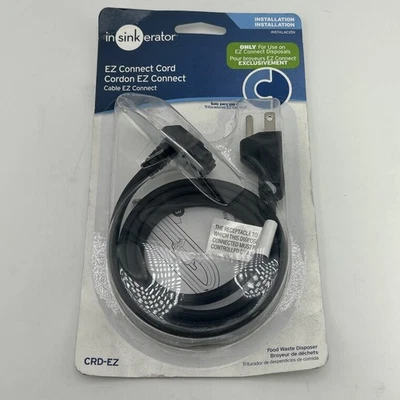 InSinkErator CRD-EZ Connect Power Cord 3 Ft For use on EZ Connect Disposals
