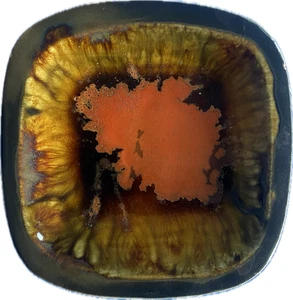 Plato de baratija de cerámica firmado por Eric Leaper, Newlyn Studio - Imagen 1 de 2