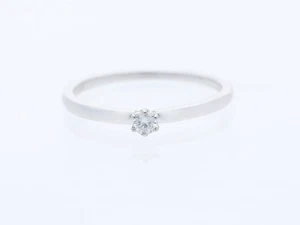 Anillo solitario diamante 950 platino precio excelente nuevo joyería Deta - Imagen 1 de 7