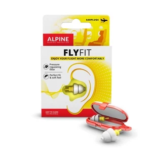 Alpine FlyFit - Ohrstöpsel zur Drucklinderung & Vorbeugung von Ohrenschmerzen beim Fliegen... - Bild 1 von 6