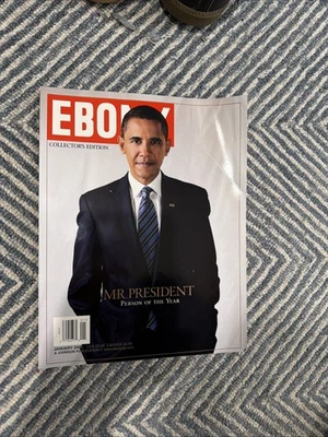 Ebony Magazine – January 2009 – Barack Obama Collectors Editor Foto 1 de 2