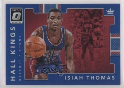 2017-18 Panini Donruss Optic Hall Kings Blue Prizm /85 Isiah Thomas #11 HOF - Image 1 of 2