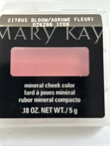 New Mary Kay .18 Oz Mineral Cheek Color Citrus Bloom 026286 Blush - Picture 1 of 1