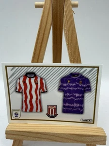 PANINI EFL 2025 - 26  STICKER Stoke City Home & Away Kit #384 - Picture 1 of 4