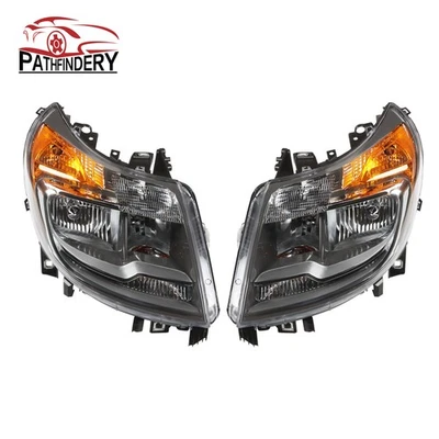 For 2014-2022 Ram ProMaster 1500 2500 3500 Pair Halogen Headlights W/DRL LH & RH Foto 1 de 4