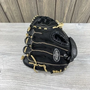 Louisville Slugger Helix Serie Baseball Handschuh HXBK5D schwarz Lederhandschuh RHT 10,5 - Bild 1 von 16